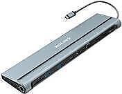 Canyon DS-90 USB 3.2 Gen 1 3.1 Gen 1 Type-C Grigio (CANYON USB Type C Multiport