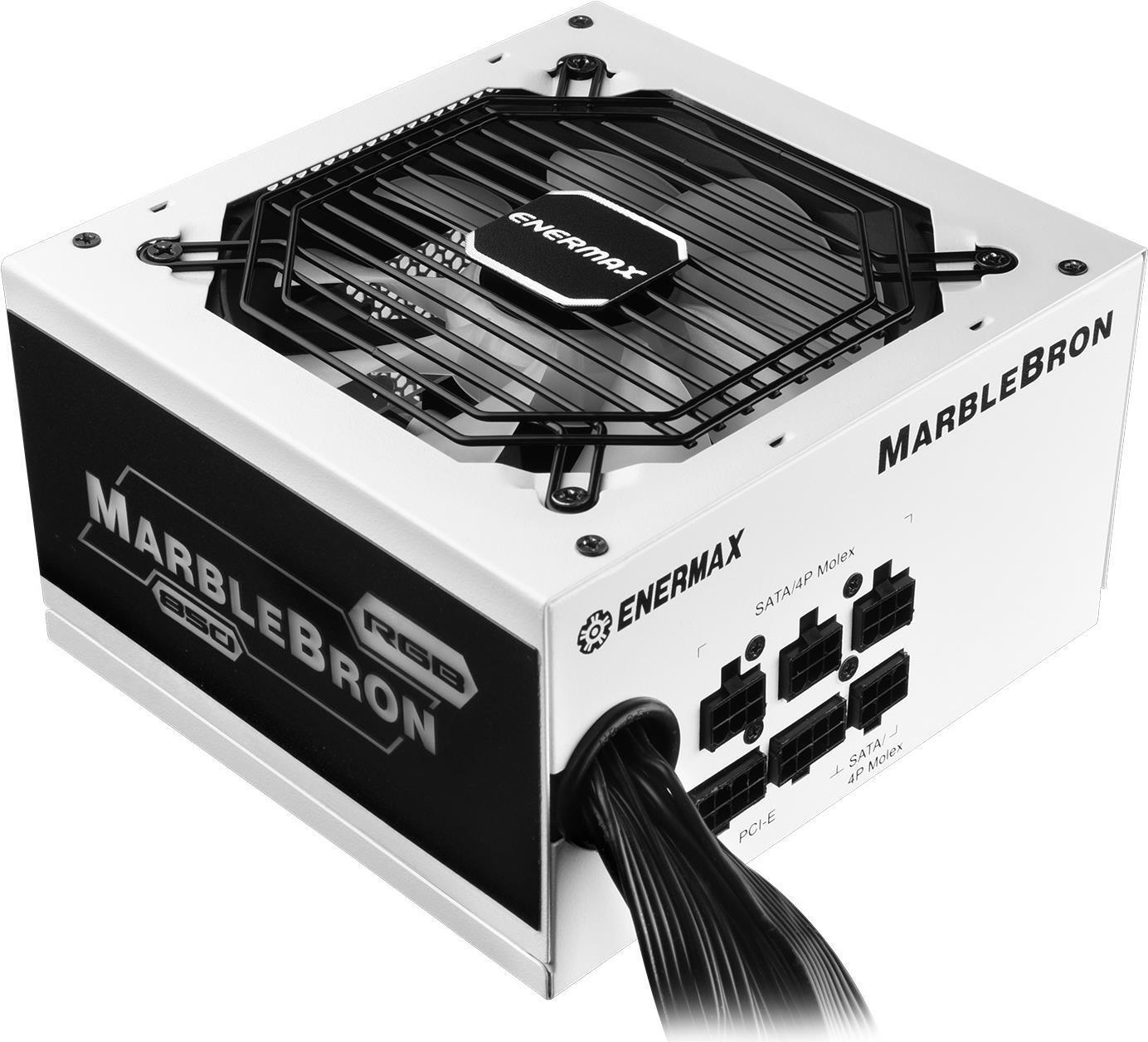 Alimentatore Enermax 850W MarbleBron ARGB 80Bronze Bianco