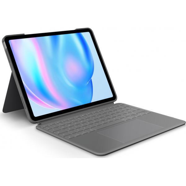 Logitech Combo Touch QWERTY Inglese UK Smart Connector Grigio (COMBO TOUCH IPAD