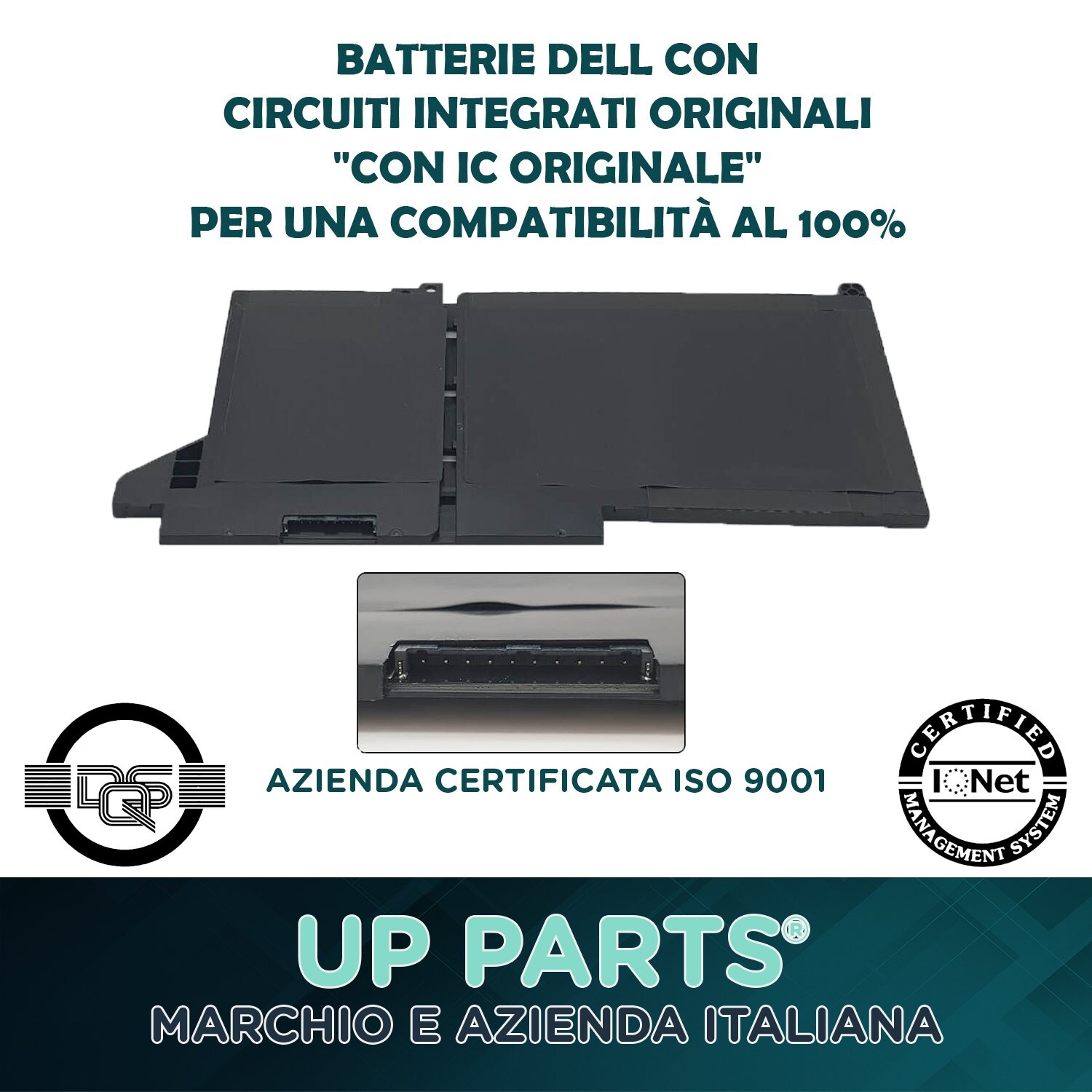 Batteria DELL DJ1J0 con Chip Originale per PC Portatile PGFX4