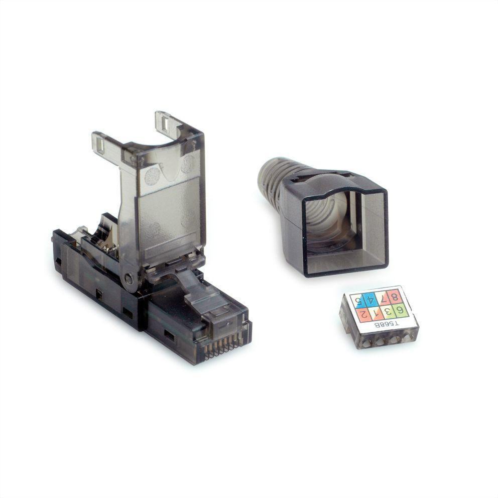 Wire Connector Rj45 Black
