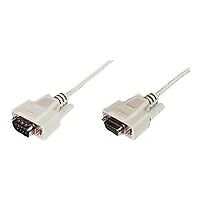 CAVO PROLUNGA PER MODEM- MOUSE ECC. PIN-TO-PIN (MODEM CABLE) 9 POLI MASCHIO/FEMM