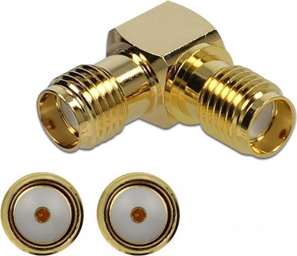 Delock Adattatore da jack SMA a jack SMA 90 10 GHz