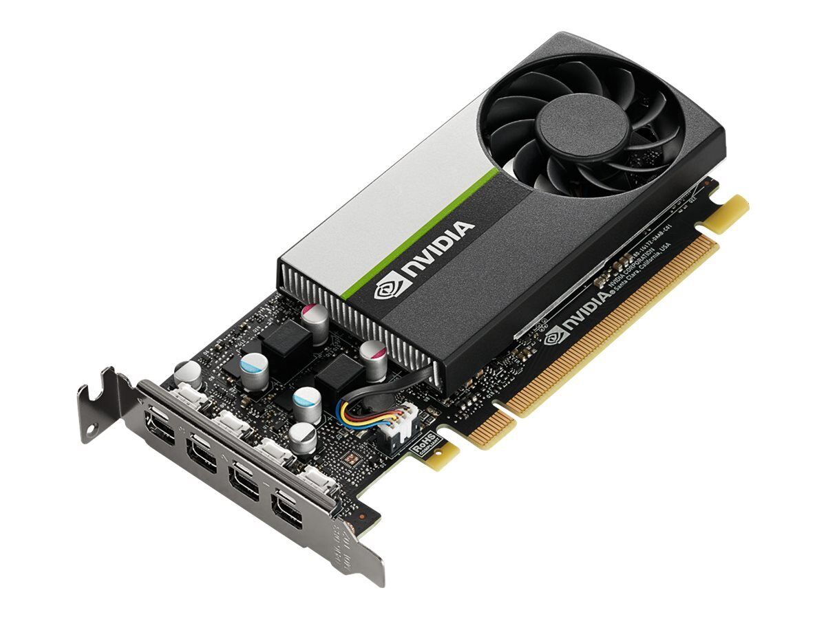 NVIDIA T1000 Graphics card T1000 4 GB GDDR6 PCIe 3.0 x16 low VCNT1000-SB