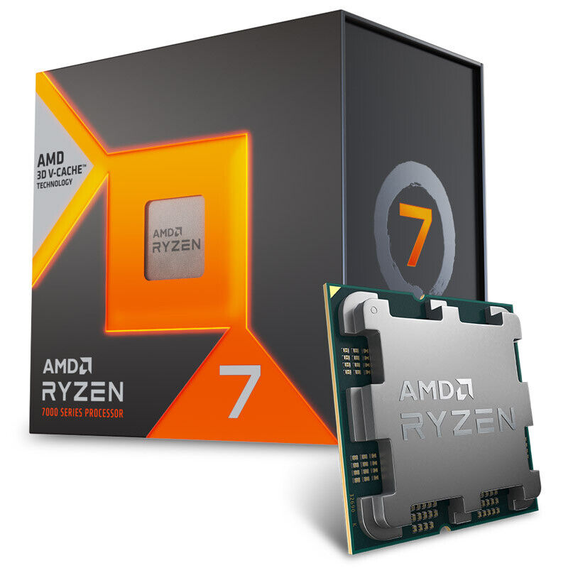 AMD Ryzen 7 7800X3D 4.2 GHz 8-core 16 threads 96 MB cache 100-100000910WOF
