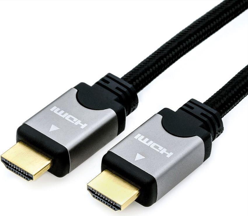 Roline High Speed - HDMI con cavo Ethernet - Da HDMI (M) a HDMI (M) - 75 m - dop