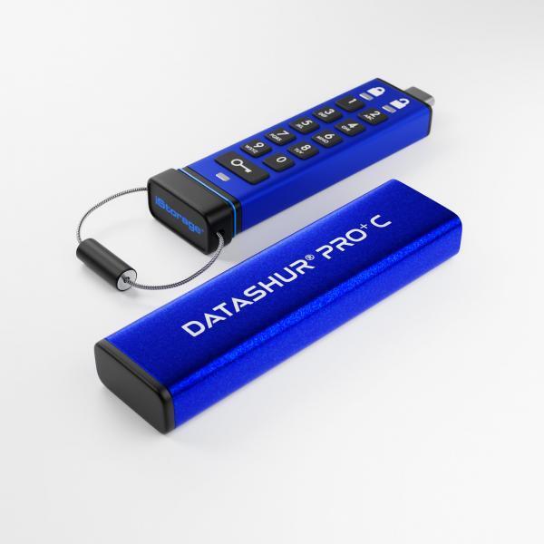IStorage datAshur PRO+C unità flash USB 128 GB USB tipo-C 3.2 Gen 1 [3.1 Gen 1]