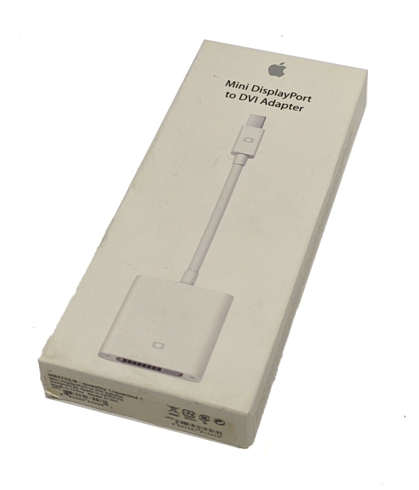 Apple MB570Z/B A1305 Mini Displayport Dp A DVI Video Cavo Adattatore - Scatola