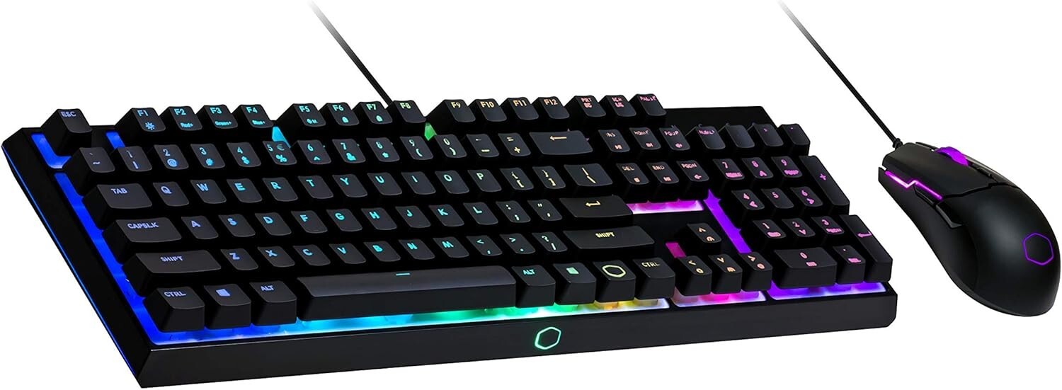 Tastiera e Mouse da Gaming COOLER MASTER  ms-110 kit rgb meccanica