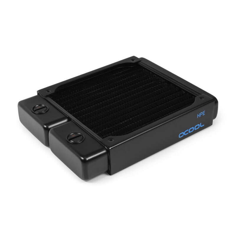 Alphacool 14468 Radiatior Brass Copper Steel Black 1/4" 60 °C 2 fan(s) 14468
