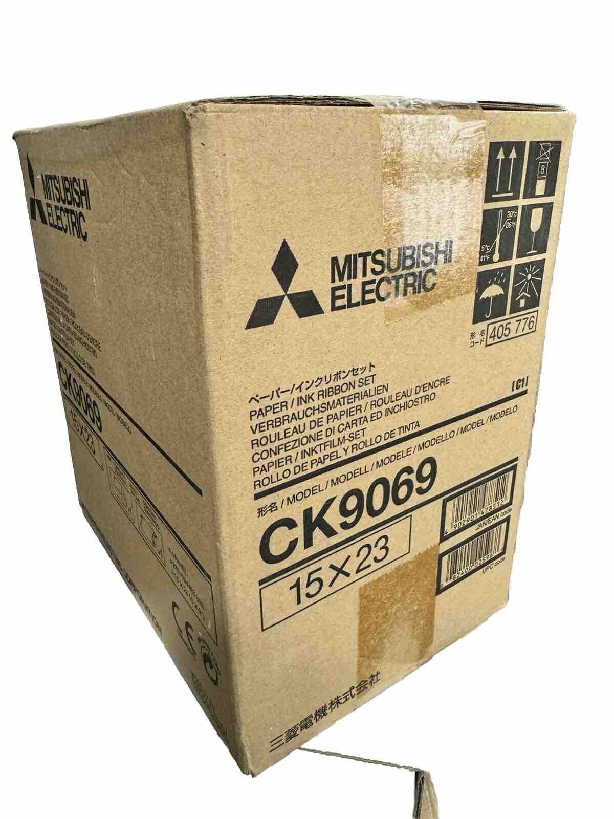 DNP Sony Mitsubishi Electric CK9069 Carta + Ribbon per 270 Stampe 15x23