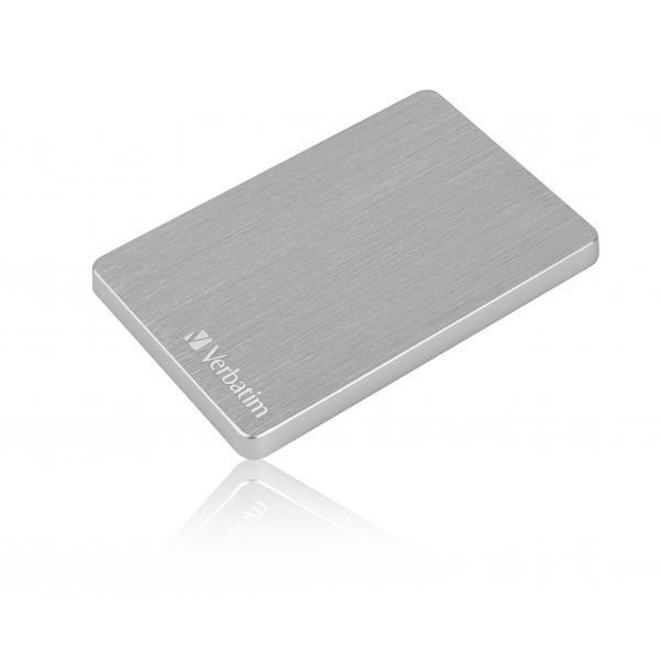 53663 Verbatim Disco rigido portatile Store 'n' Go ALU Slim da 1 TB Argento