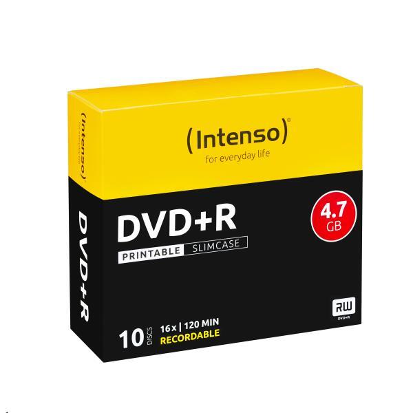 Intenso Dvd+r 4.7gb, Printable, 16x 4,7 Gb 10 Pezzo(i)