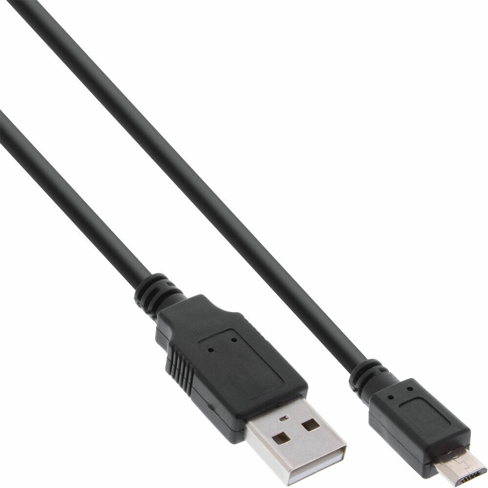INL InLine® Cavo USB 2.0 Micro, A maschio / Micro B maschio, 2m, Ricarica Rapid