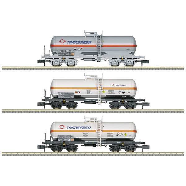 MiniTrix 18267  N Kit 3 pz. Vagone cisterna TRASSFESA di RENFE