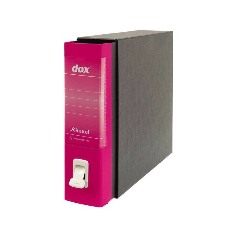 Registratore DOX 2 - FUCSIA dorso 8 cm F.To Protocollo REXEL