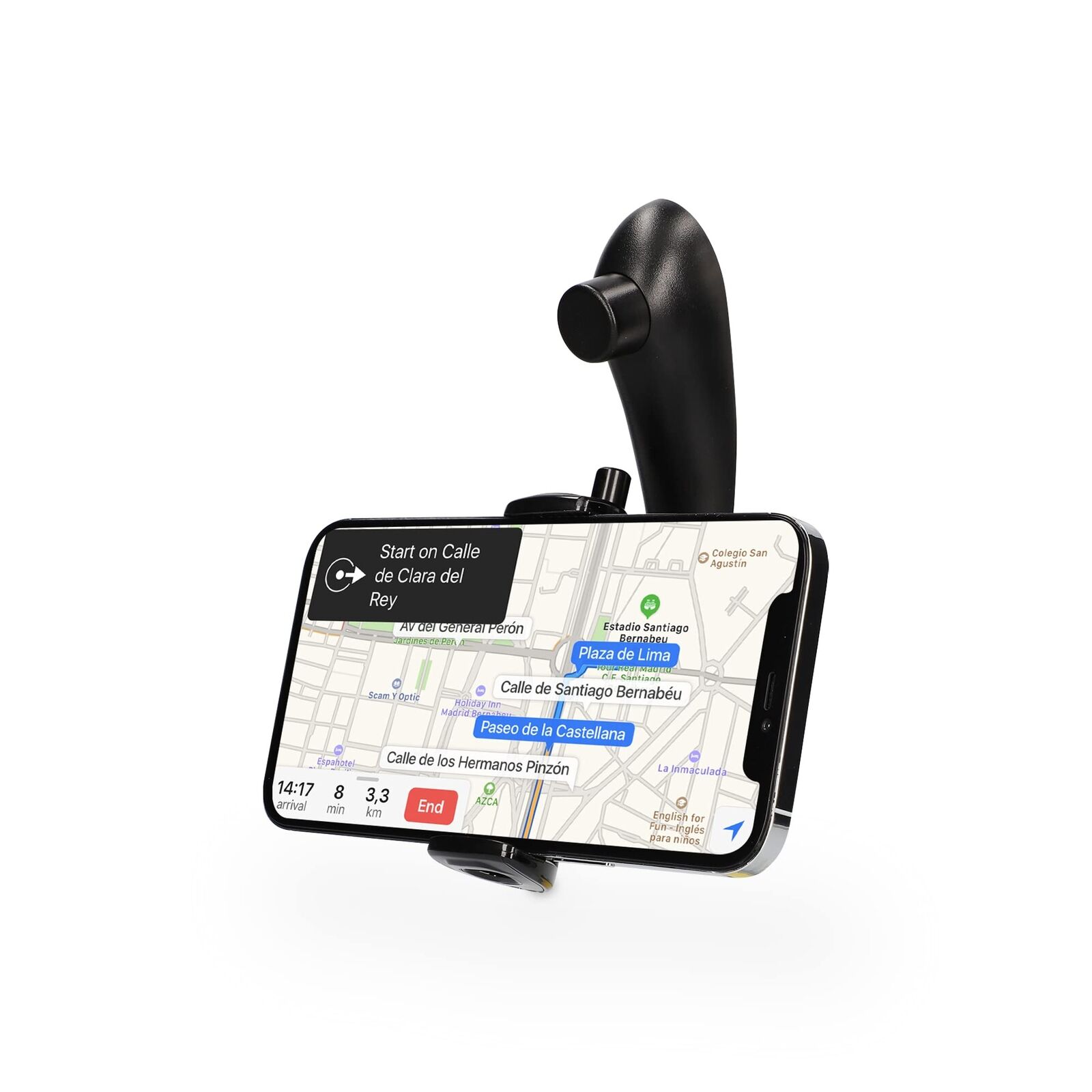 KSIX Air Vent Smartphone Mount - Black