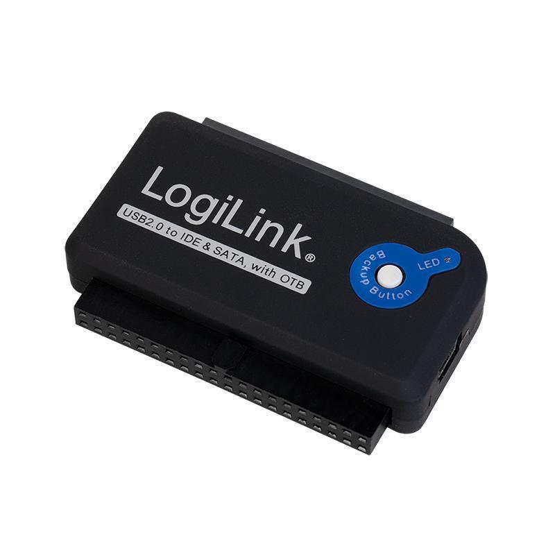 USB 2.0 zu IDE & SATA Adapter  Anschluss Computer USB (Typ A) Stecker  Anschluss