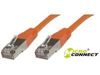 MicroConnect S/FTP CAT6 5m Orange LSZH  PiMF (Pairs in metal foil)