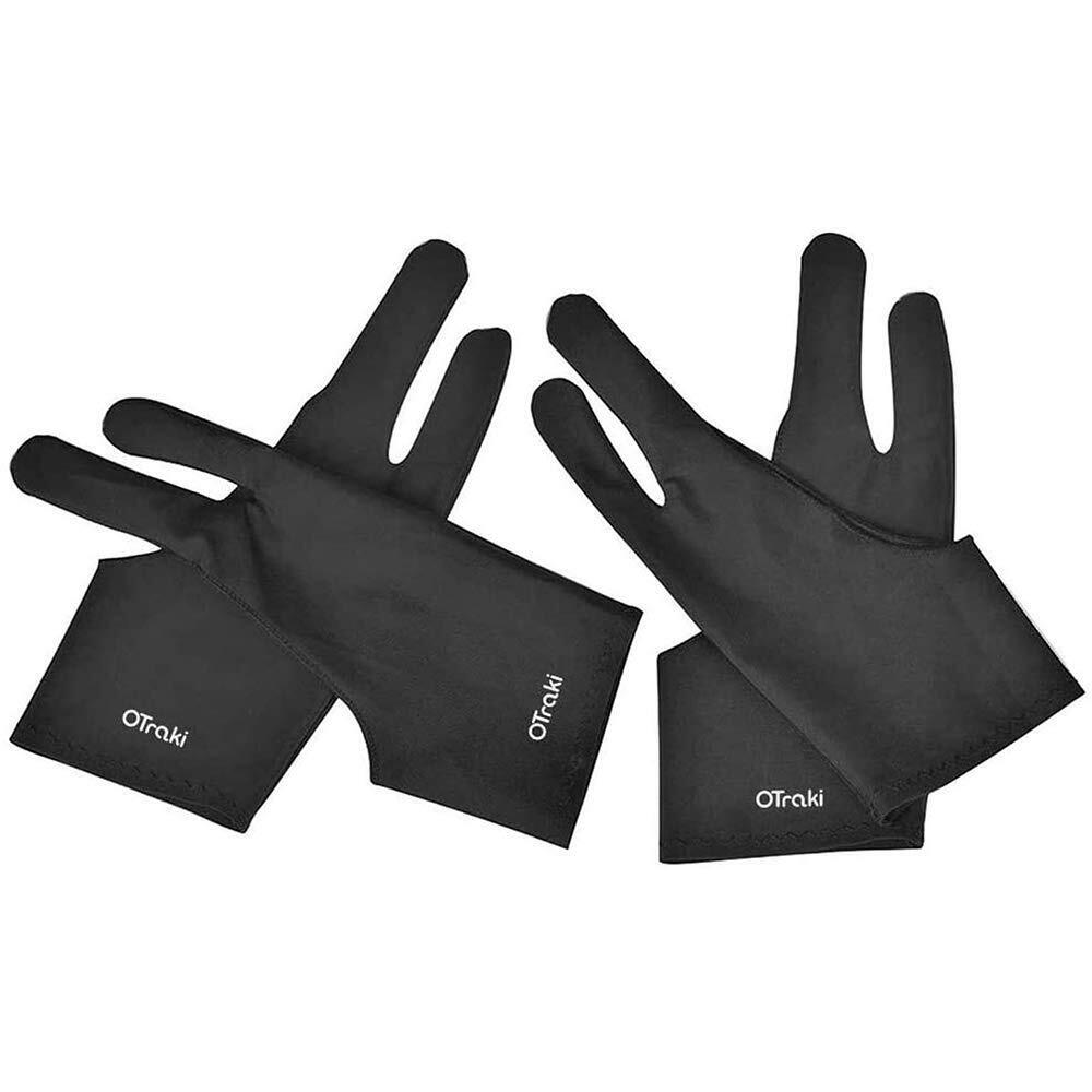 OTraki 4 PCS Guanti da Artista Drawing Glove 7x18.5cm Guanto per Disegnare An...