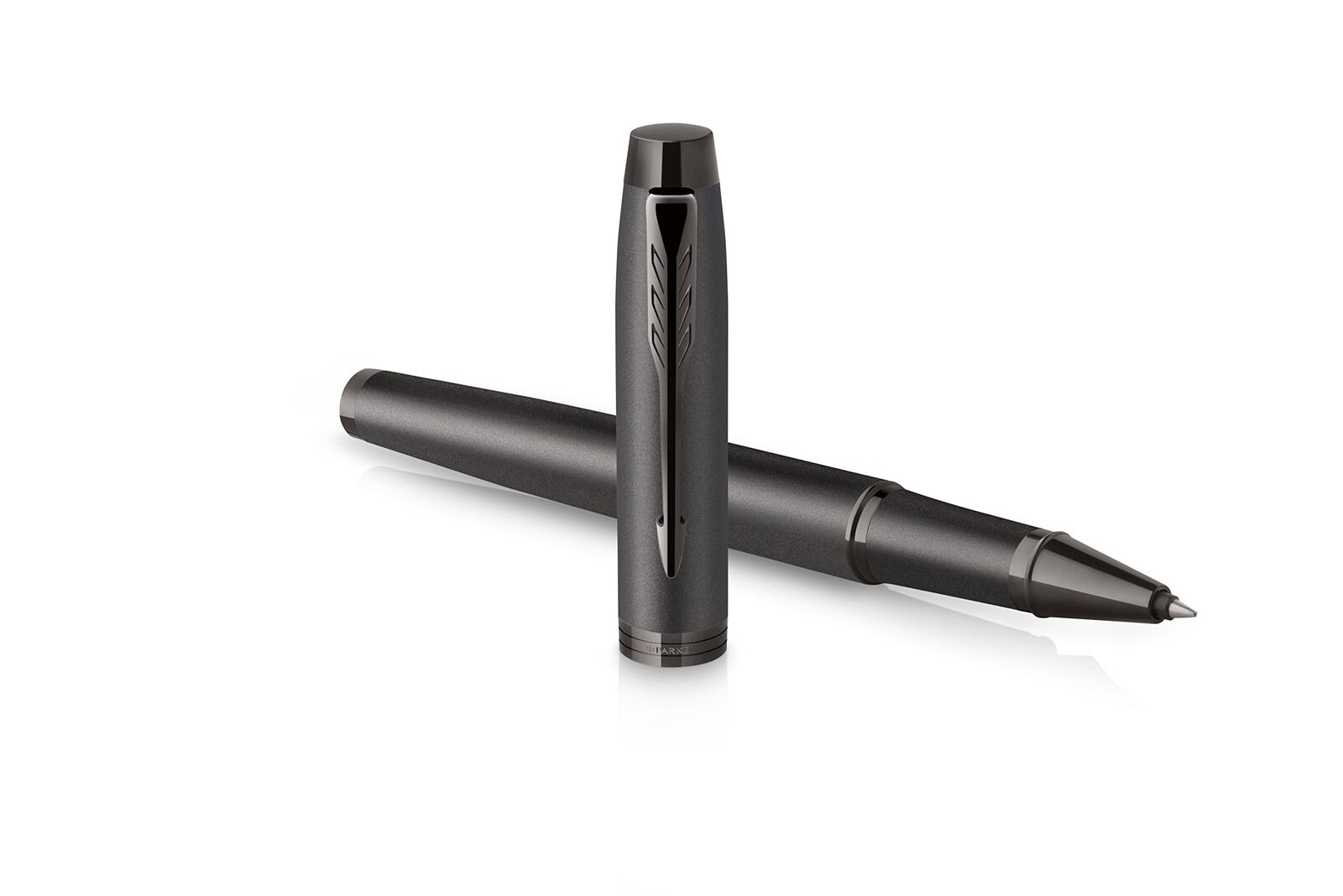 PARKER Penna roller IM Monocromatico Bronzo PVD F Nero