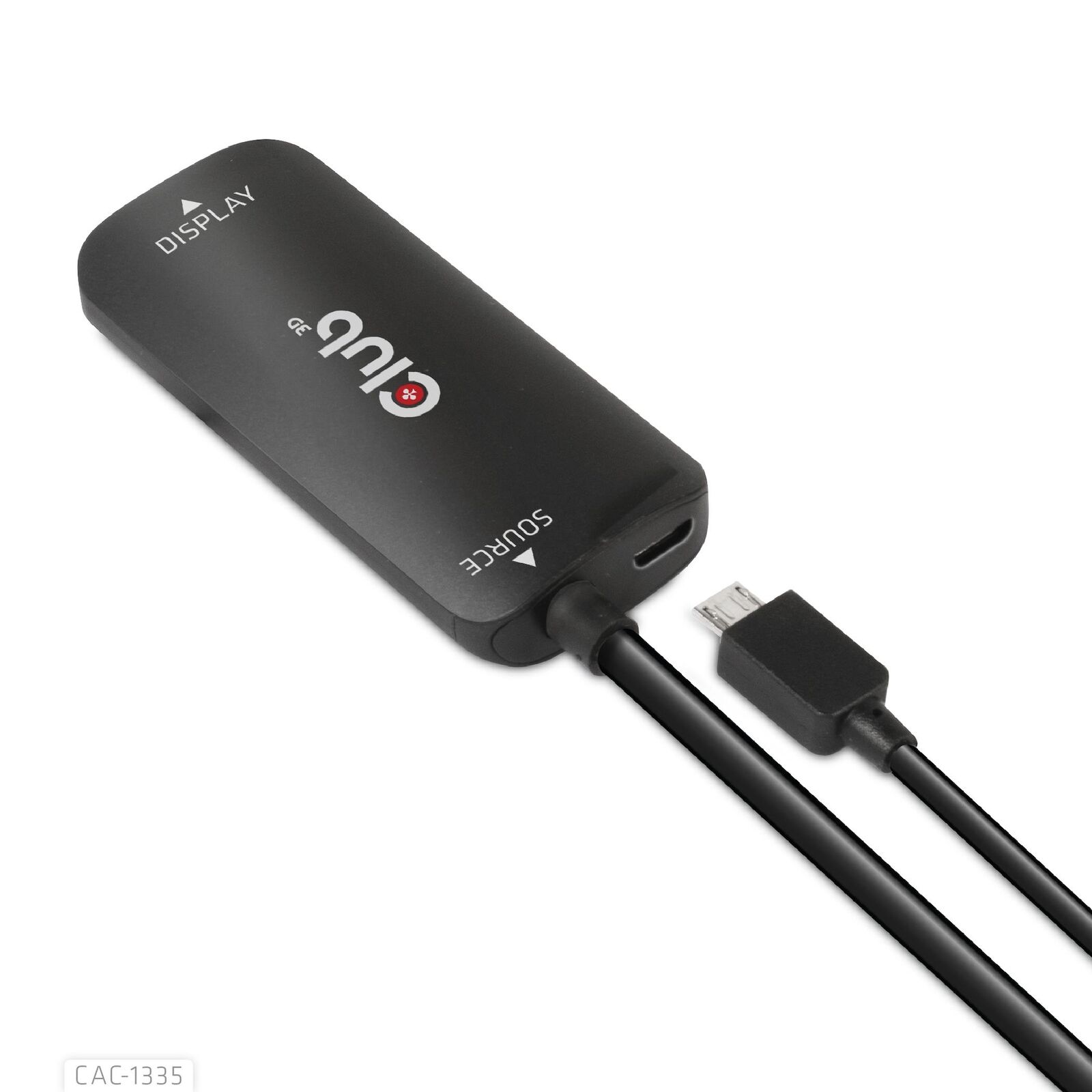 Eingang 1x HDMI (Stecker) / 1x Micro USB (Buchse)  Ausgang 1x DisplayPort (Buchs