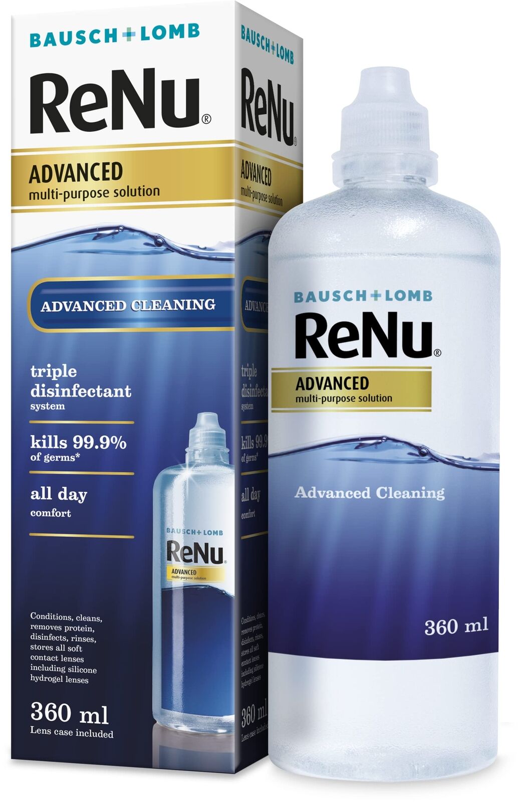 Renu Advanced Multi-Purpose soluzione unica 360ml (j6z)