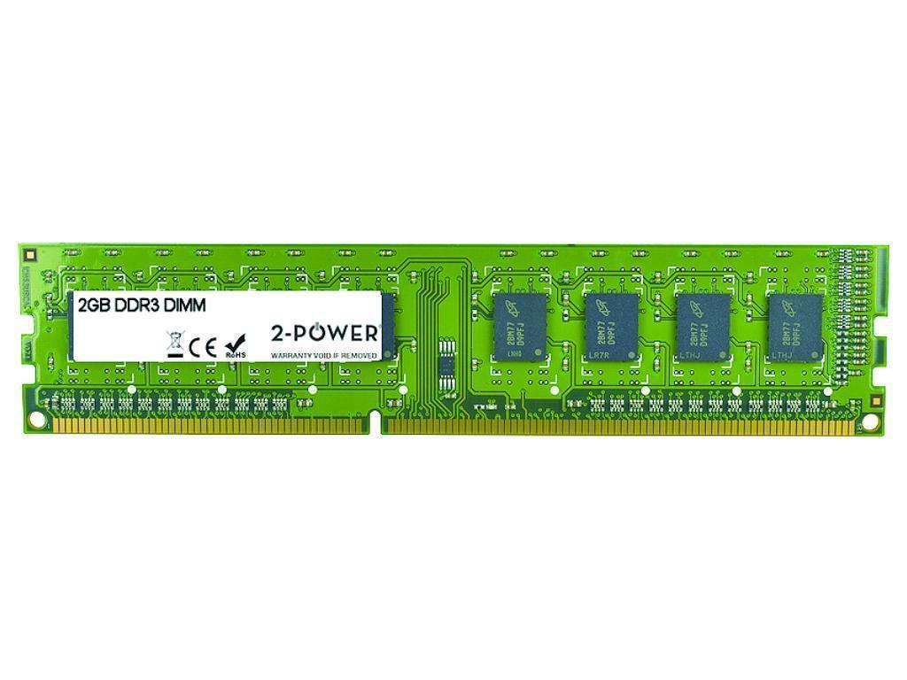 2-Power 2PDPC31333UBPC12G memoria 2 GB 1 x 2 GB DDR3 1333 MHz (2GB DDR3 1333MHz