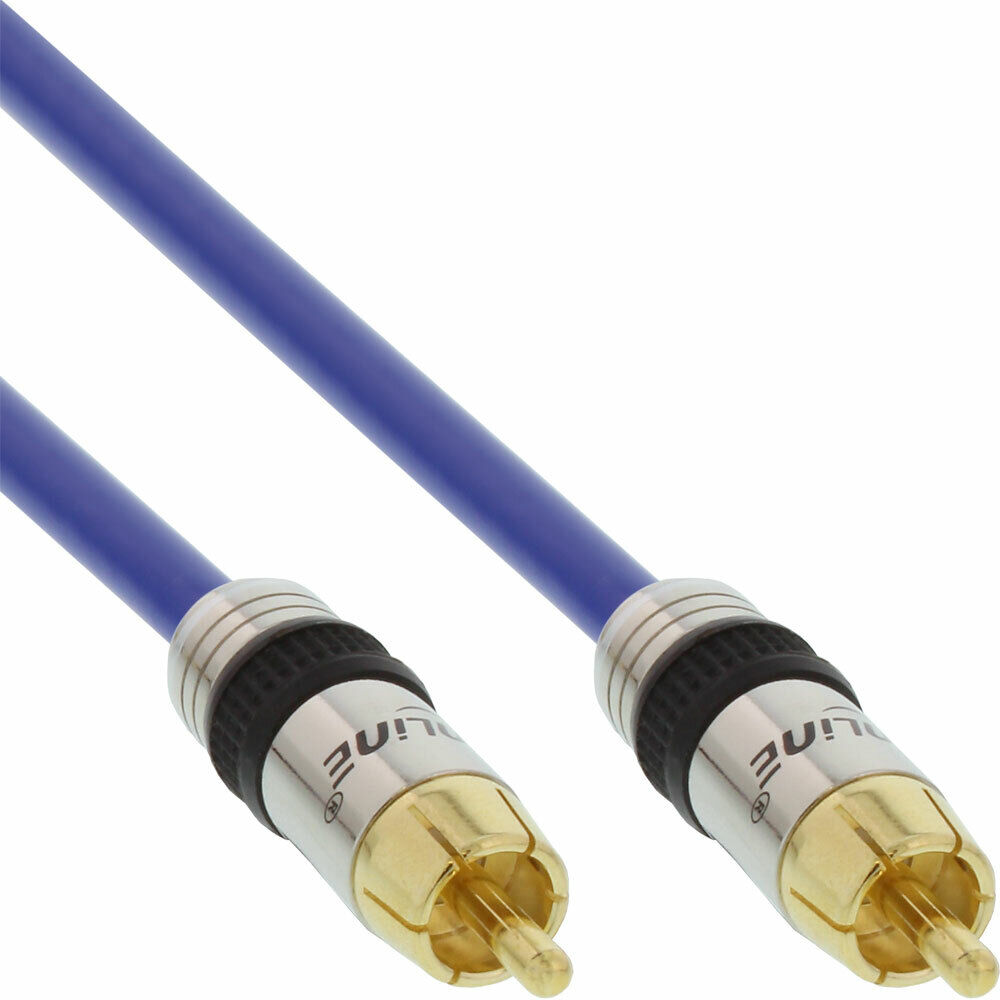 INL InLine® Cavo Audio Digital & Video 1x RCA maschio / maschio, 3m, schermato,
