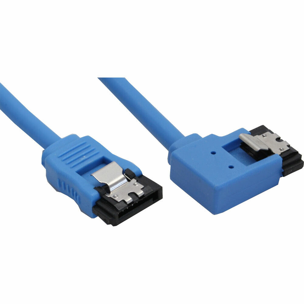 INL InLine® Cavo SATA 7pin L-Form a SATA 7pin L-Form, Max 6Gb/s, rotondo, chius