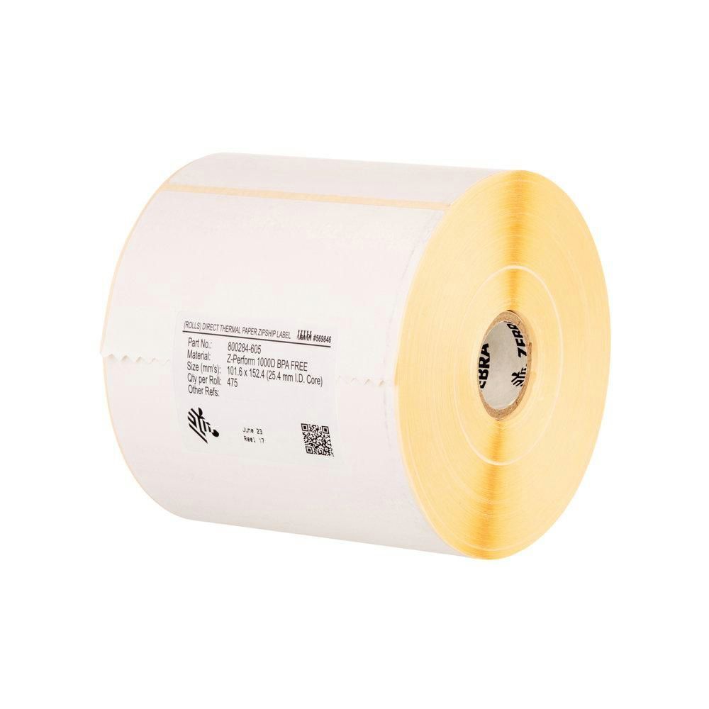 Label Paper 95x51mm TT - Transfer Z-PERFORM 1000T - CUSTOM LABEL NON RETURNABLE