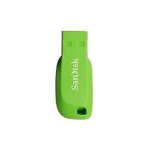 SanDisk Cruzer Blade 32 GB unit  flash USB USB tipo A 2.0 Verde (CRUZER BLADE 32
