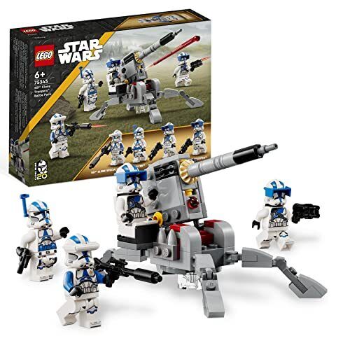 LEGO 75345 Star Wars Battle Pack Clone Troopers Legione 501, Modellino da (K8g)