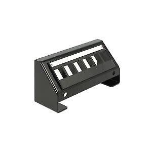 6 Keystone Ports mit 192 x 149 mm  Keystone Panel um 45 geneigt  Zur Montage an