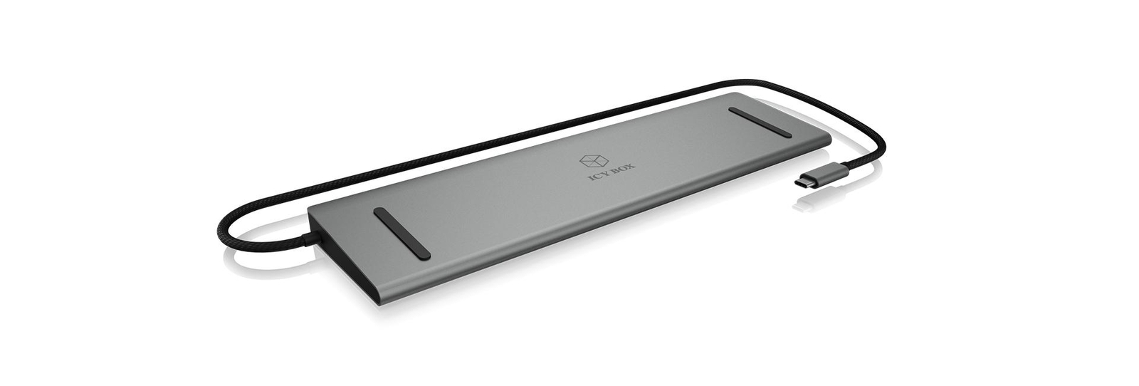 Hochwertiges und stylisches Aluminiumgehuse  USB Type-C mit Power Delivery  Vers