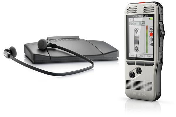 Philips DPM7700 Slide Switch Memo with SpeechExec 11 Transcription Set