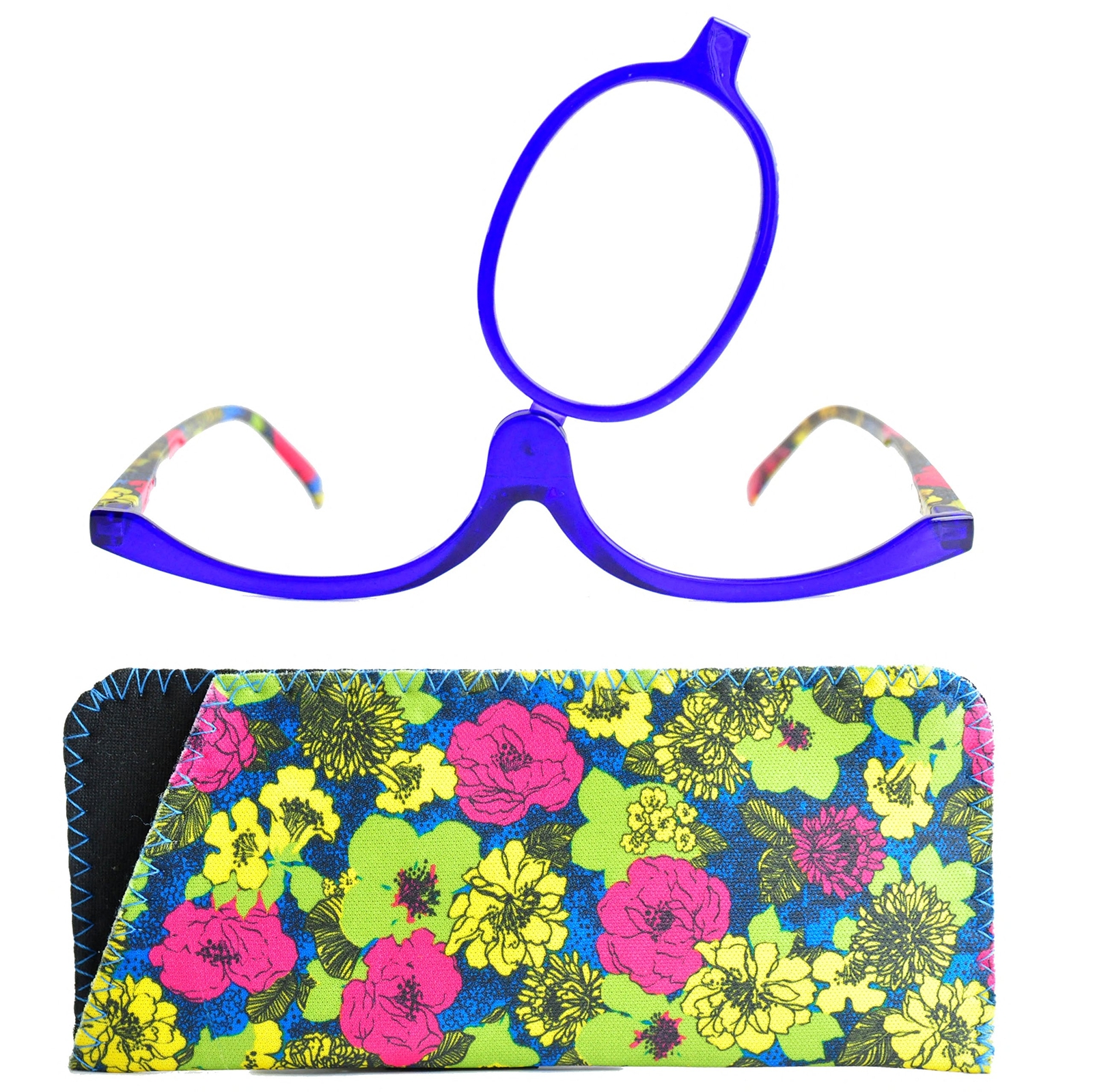 Mini Brille Occhiali il Trucco Donne portatili, Make up Occhiali (y7r)
