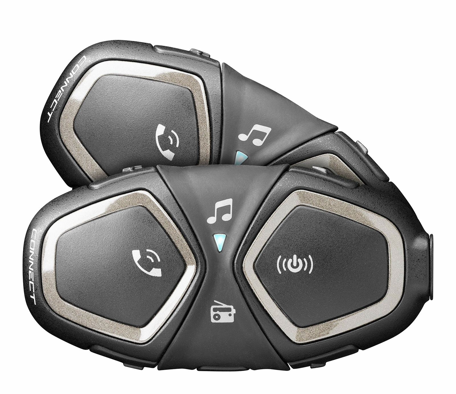 INTERPHONE CellularLine CONNECT - Interfono Bluetooth per comunicazione in moto,