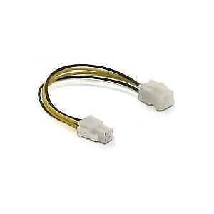 Anschlsse P4 Stecker  P4 Buchse  fr CPU  Kabellnge ca. 15cm