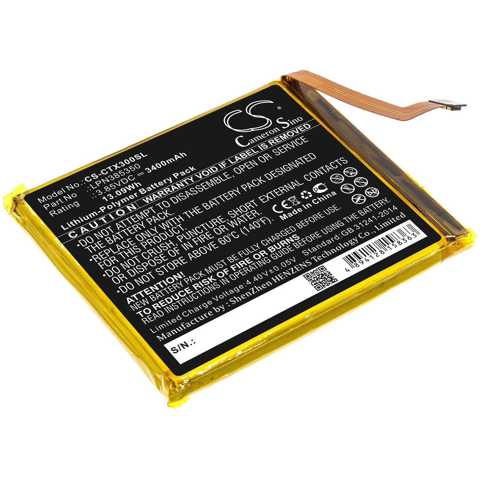 TECHTEK batterie compatibile con Crosscall Action X3 Action-X3 Core X3 Core-X...