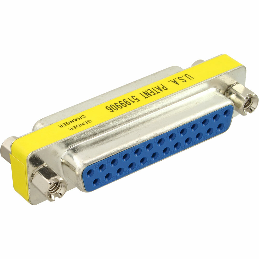 INL InLine® Adattatore Sub-D 25pin femmina / femmina, Mini-Gender-Changer