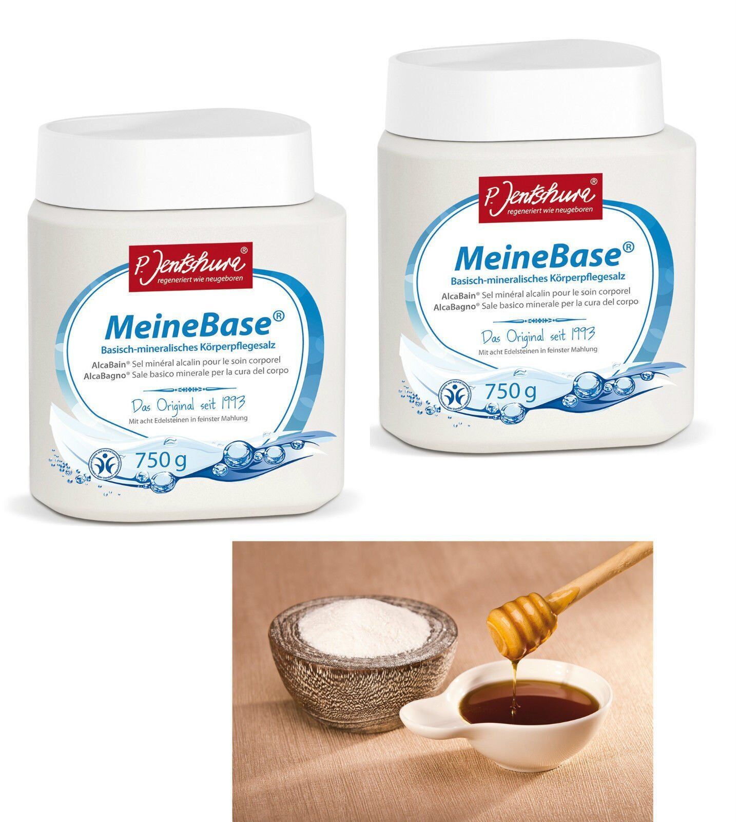 Jentschura: P. Jentschura Meine Base 2 x 750 g | Sale per la cura (A3G)