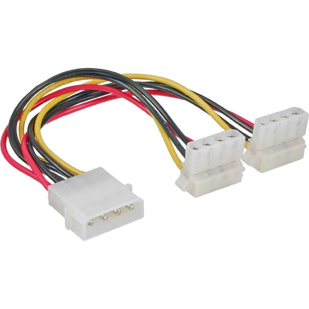 INL InLine® Cavo alimentazione interna da 4 pin IDE/PATA ( 5,25" ) maschio a 2x