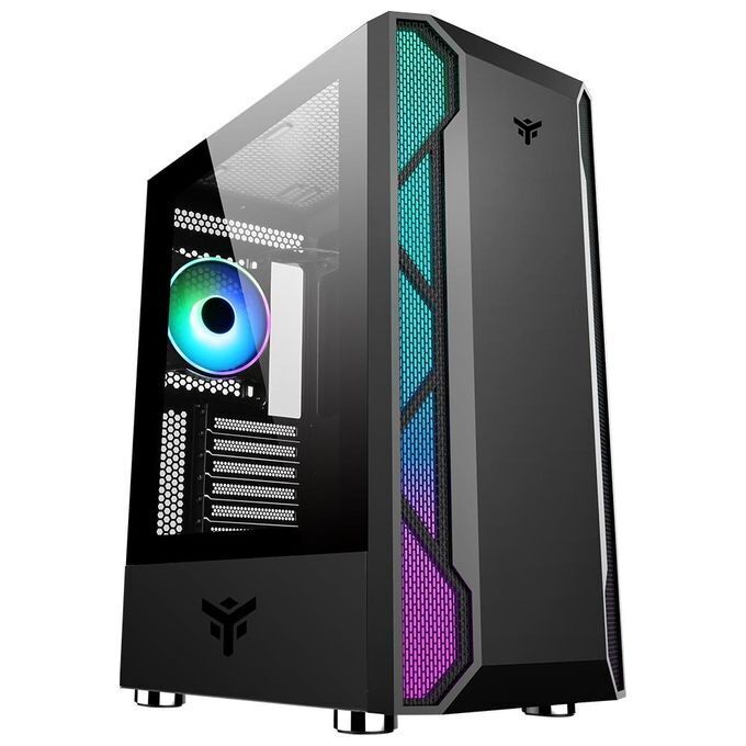 iTek VERTIBRA X210 Midi Tower Nero
