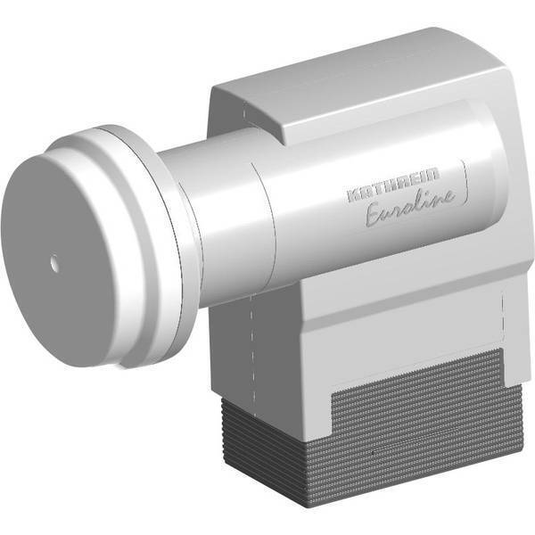 Kathrein 20110030  KEL 444 LNB Quad Numero utenti: 4 Diametro: 40 mm Grigio, Bia
