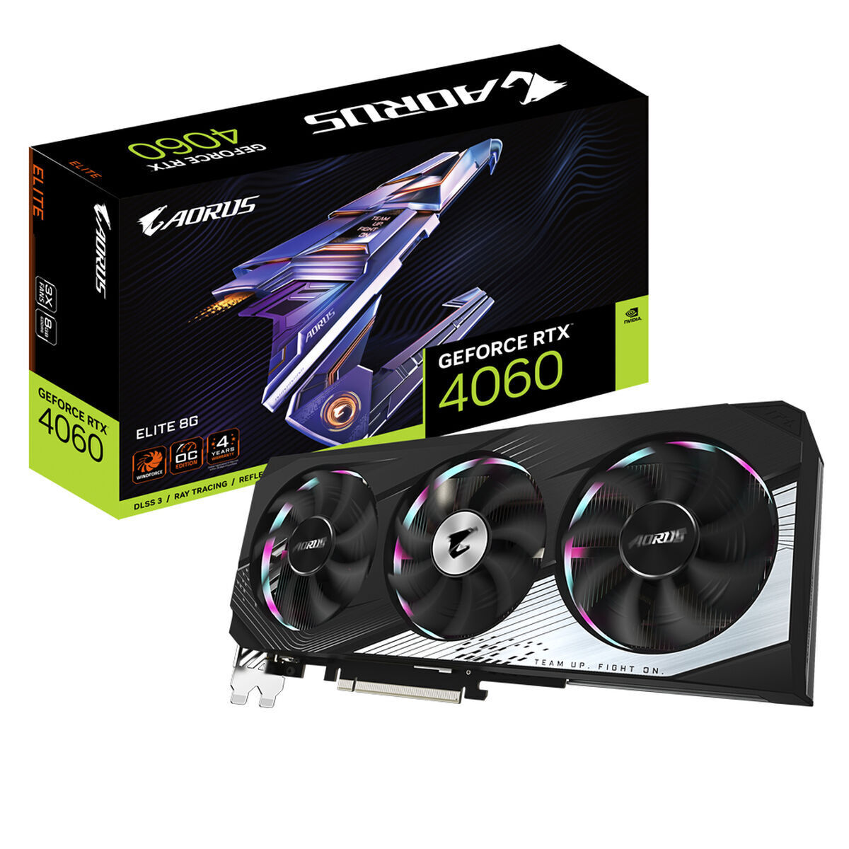 Scheda Grafica Gigabyte GV-N4060AORUS E-8GD Geforce RTX 4060 GDDR6