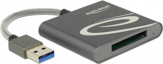 3.0 Card Reader fr XQD 2.0 Speicherkarten  1 x USB 3.0 Typ-A Stecker  1 x XQD 2.