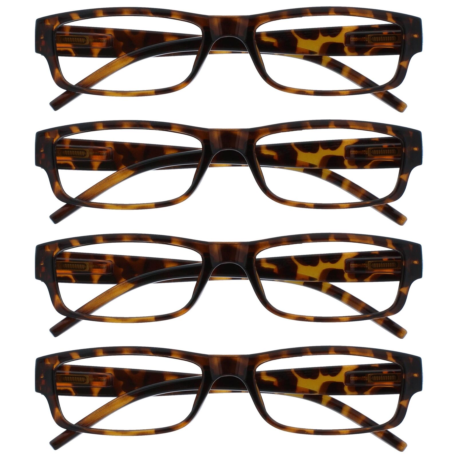 The Reading Glasses Company Marrone Tartaruga Leggero Comodo Lettori (I4L)