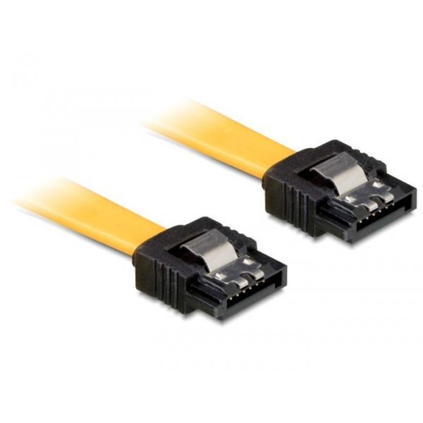 Delock 0.2m Sata M/m Cavo Sata 0,2 M Giallo