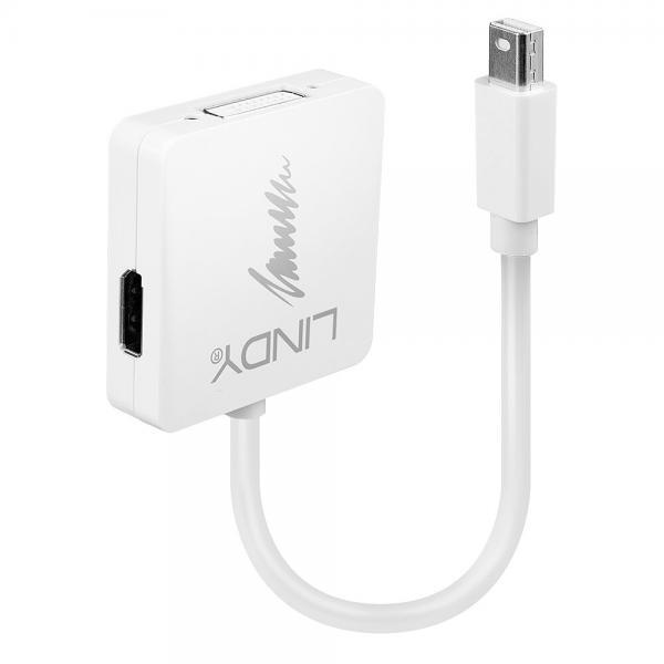 Converter Mini DisplayPort 1.2 a DisplayPort 1.2, HDMI & DVI